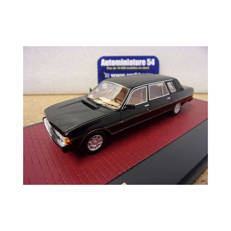 Peugeot 604 Heuliez Limousine Black 1980 MX41604-012 Matrix Scale Models