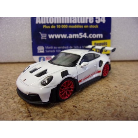 Porsche 911 - 992 GT3 RS White - Pyro red MGT00630 Mini GT