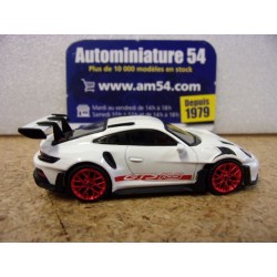 Porsche 911 - 992 GT3 RS White - Pyro red MGT00630 Mini GT