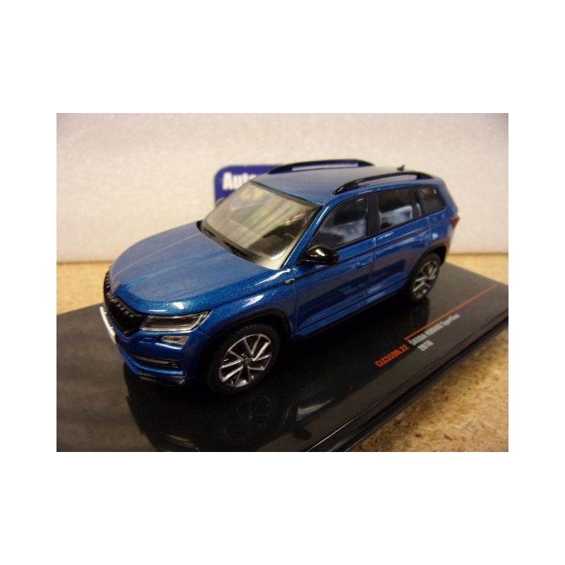 Skoda Kodiaq Sportline Blue 2018 CLC559 Ixo Models