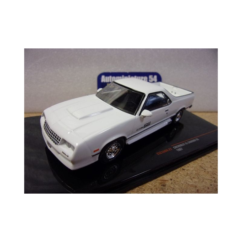 Chevrolet El Camino SS White 1987 CLC560 Ixo Models