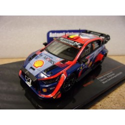 2023 Hyundai i20 N Rally1 n°11 Neuville - Wydaeghe 1st Winner Central European Rally RAM909 Ixo Models