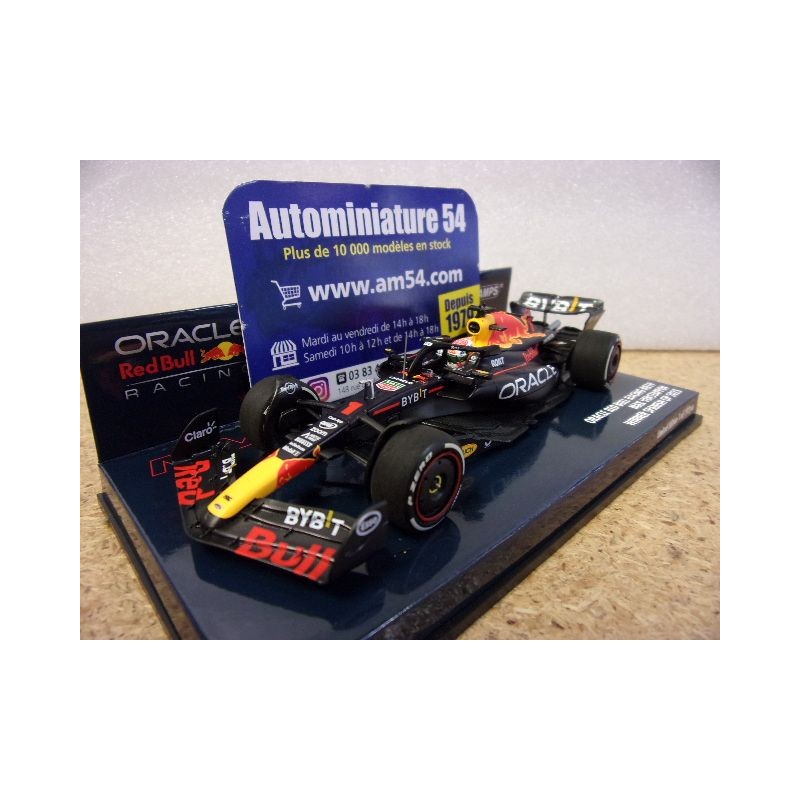 2023 Red Bull Honda RB19 n°1 Max Verstappen 1st winner Spanish GP 417230801 Minichamps