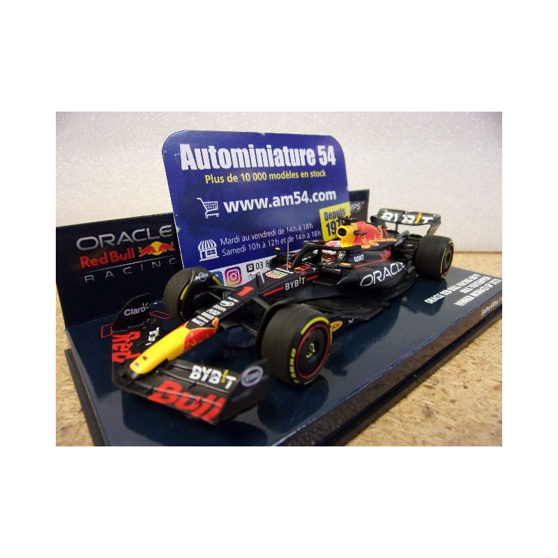 2023 Red Bull Honda RB19 n°1 Max Verstappen 1st winner Monaco GP 417230701 Minichamps