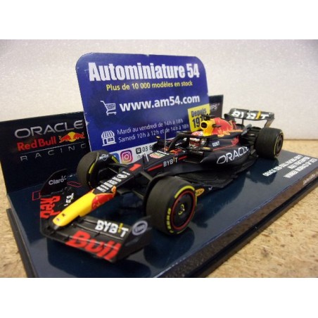 2023 Red Bull Honda RB19 n°1 Max Verstappen 1st winner Monaco GP 417230701 Minichamps