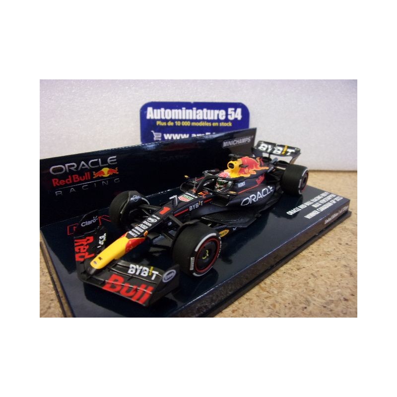 2023 Red Bull Honda RB19 n°1 Max Verstappen 1st winner Canadian GP 417230901 Minichamps