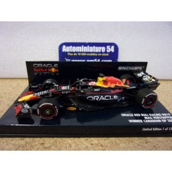 2023 Red Bull Honda RB19 n°1 Max Verstappen 1st winner Canadian GP 417230901 Minichamps