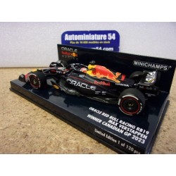 2023 Red Bull Honda RB19 n°1 Max Verstappen 1st winner Canadian GP 417230901 Minichamps