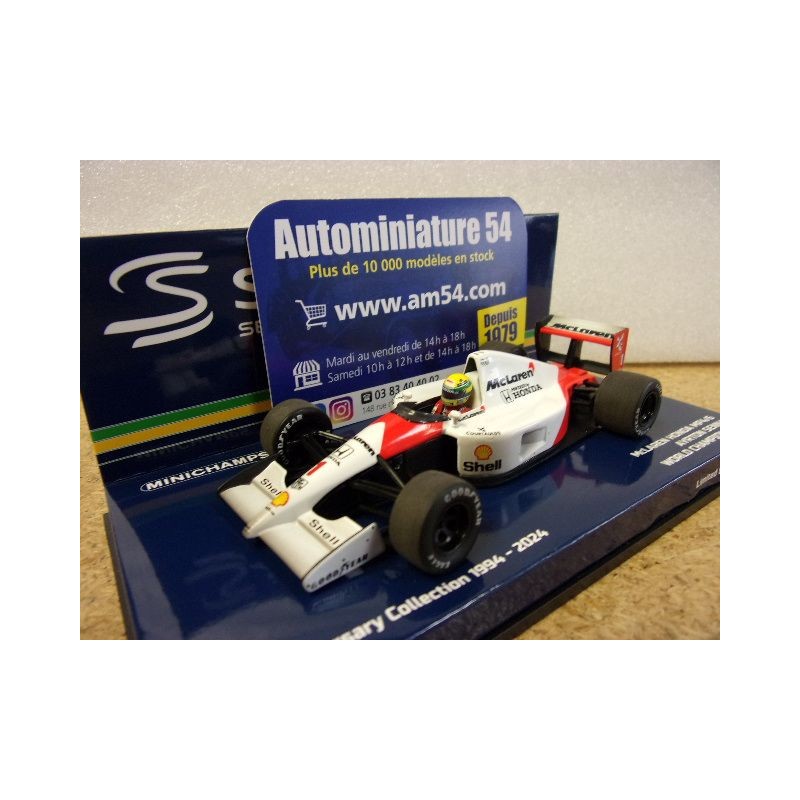 1991 McLaren Honda MP4-6 V6 Turbo n°1 Ayrton Senna 1st World Champion 540913301 Minichamps