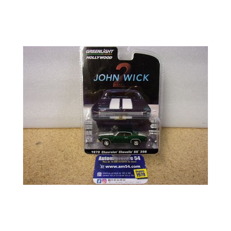 Chevrolet Chevelle SS 1970 "John Wick Chapter 2" 44780-F Greenlight 1.64ième