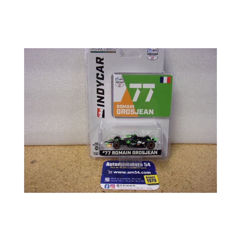 2023 JHR race car n°77 Romain Grosjean Indycar 11598 Greenlight 1.64ième