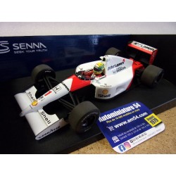 1991 McLaren Honda MP4-6 V6 Turbo n°1 Ayrton Senna 1st World Champion 540913801 Minichamps