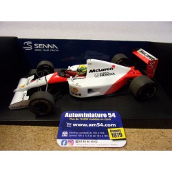 1991 McLaren Honda MP4-6 V6 Turbo n°1 Ayrton Senna 1st World Champion 540913801 Minichamps