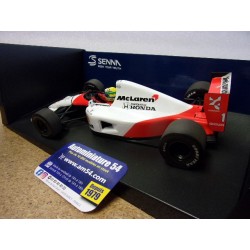 1991 McLaren Honda MP4-6 V6 Turbo n°1 Ayrton Senna 1st World Champion 540913801 Minichamps