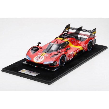 2023 Ferrari 499P AF Corse n°51 Pier Guidi - Calado - Giovinazzi 1st Winner Le Mans LS1210Look Smart