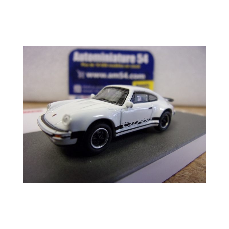 Porsche 911 Turbo - (930) White 452676900 Schuco 1/87