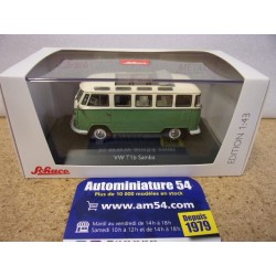 Volkswagen Combi T1 Samba White - green 450729700 Schuco