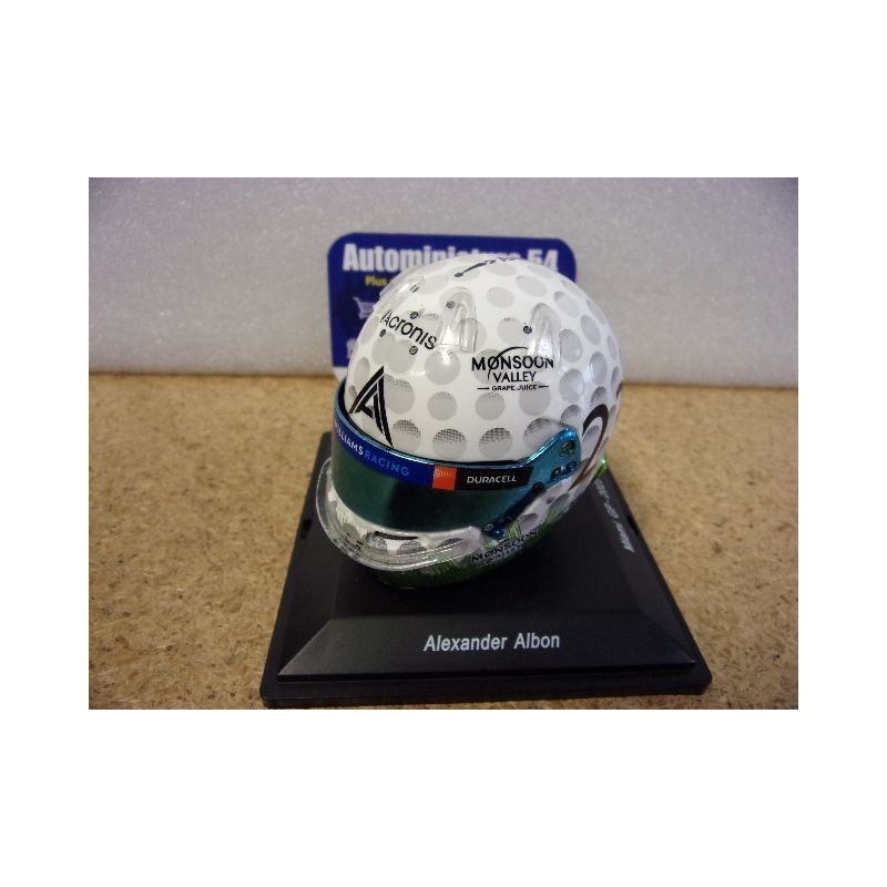 2023 Casque Alex Albon Williams Racing Miami GP 1/5 5HF113 Spark Model