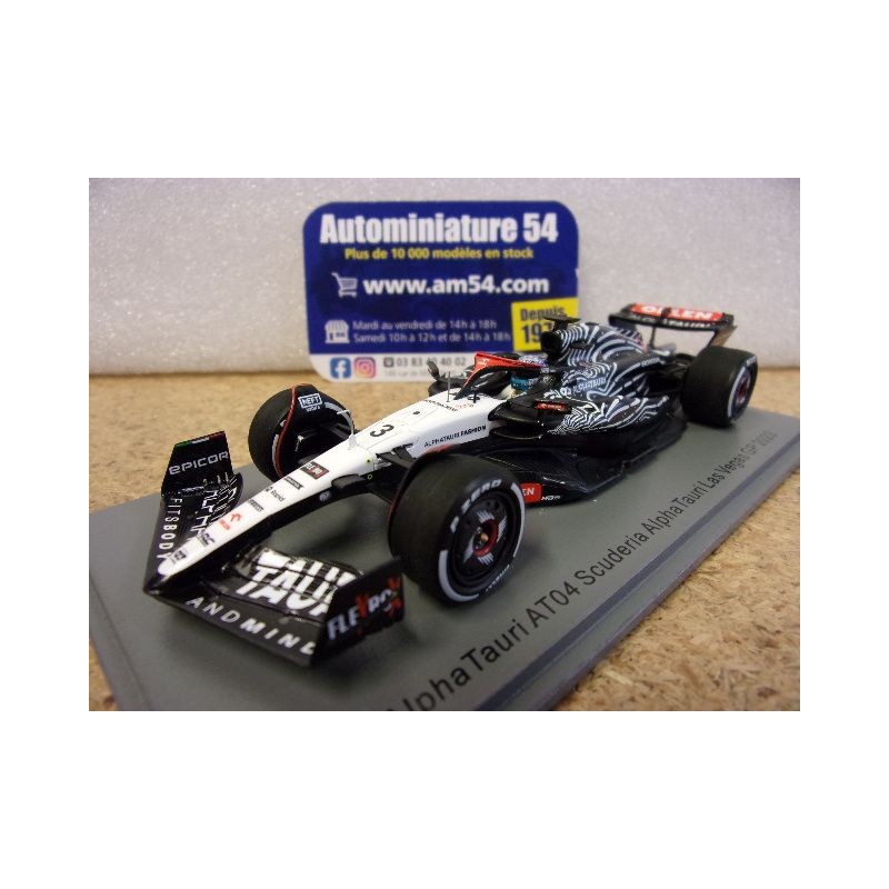 2023 Scuderia Alpha Tauri AT04 n°3 Daniel Ricciardo Las Vegas GP S8942 Spark Model