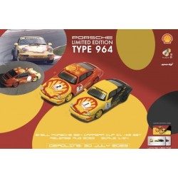 Porsche 911 - 964 Carrera Cup Shell n°1 & n°2 YCOMBO64002 Spark Model Sparky Tiny