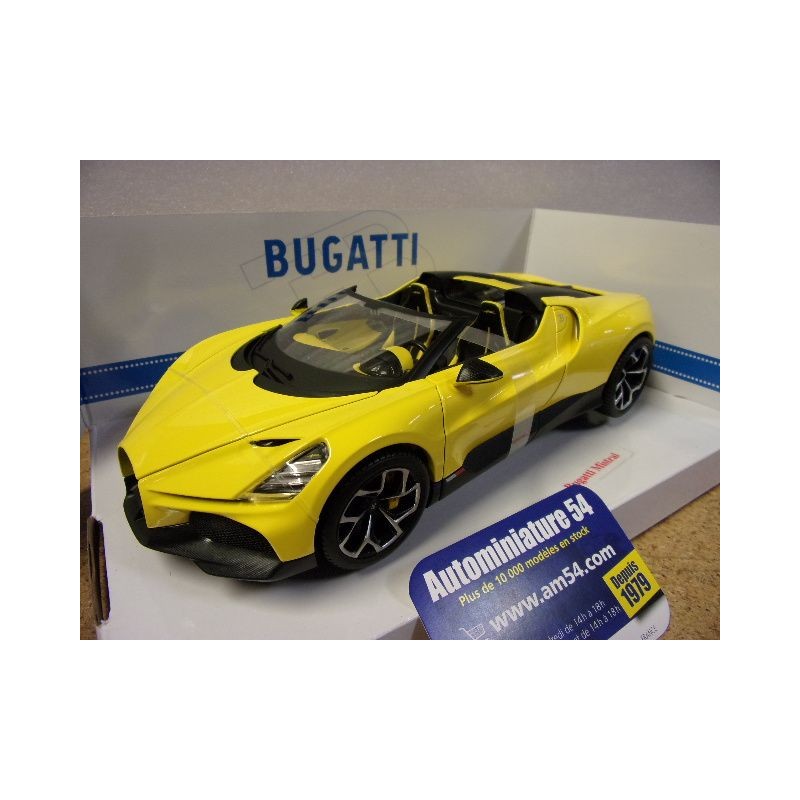 Bugatti Mistral Yelloow 18-11051Y Bburago