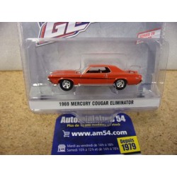 Mercury Cougar Eliminator Orange 1969 "GL Muscle" 13350-A Greenlight 1.64ième