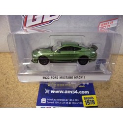 Ford Mustang Mach 1 Green 2022 "GL Muscle" 13350-F Greenlight 1.64ième