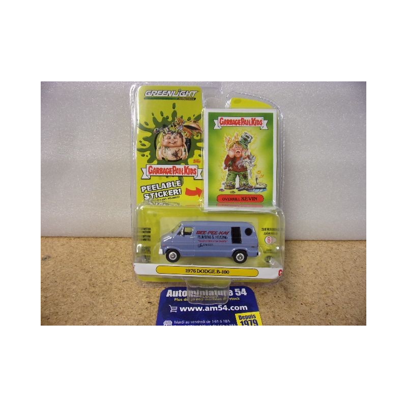 Dodge B-100 1976 "Garbage Pail Kids" 54100-D Greenlight 1.64ième