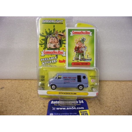 Dodge B-100 1976 "Garbage Pail Kids" 54100-D Greenlight 1.64ième