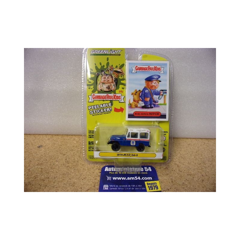 Jeep DJ5 1975 "Garbage Pail Kids" 54100-C Greenlight 1.64ième