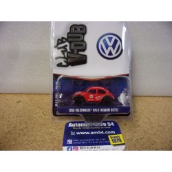 Volkswagen Cox Beetle Split Texaco "V-Dub Club" 36100-A Greenlight 1.64ième