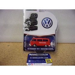 Volkswagen Type2 Pompier 1978 "V-Dub Club" 36100-C Greenlight 1.64ième