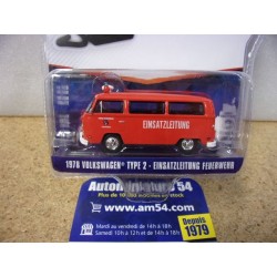 Volkswagen Type2 Pompier 1978 "V-Dub Club" 36100-C Greenlight 1.64ième