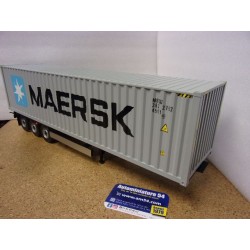 Remorque Porte Container Maersk grey 2021 S2400505 Solido