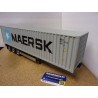 Remorque Porte Container Maersk grey 2021 S2400505 Solido