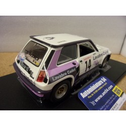 1983 Renault 5 Turbo Lababre Cadet n°14 Auriol - Nouaille Lyon Charbonnieres S1801313 Solido