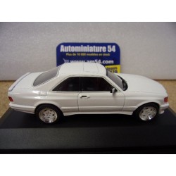 Mercedes 560 SEC AMG Widebody Silver 1990 S4310904 Solido