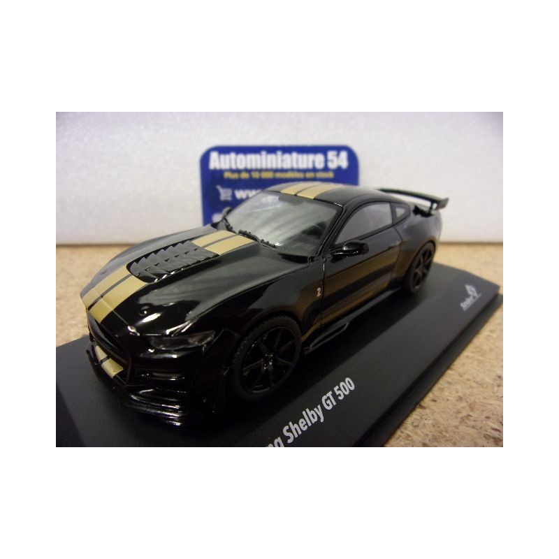 Ford Mustang Shelby GT500 Fast Track Black - Gold 2020 S4311506 Solido