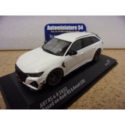 Audi RS6 R ABT Ibis White...