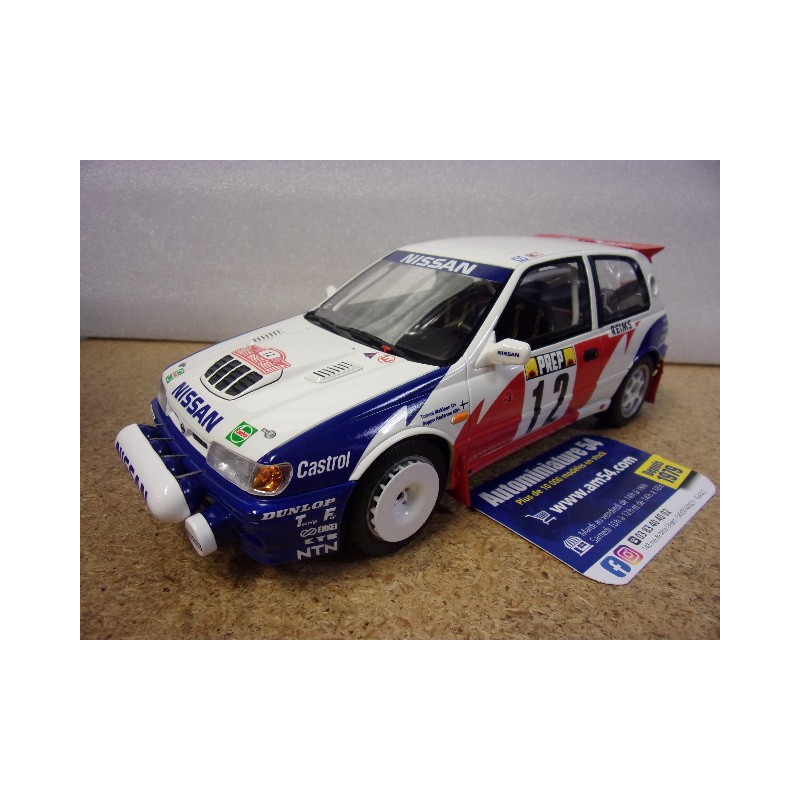 1992 Nissan Sunny GTi R n°12 Makinen - Harjanne OT461 OttoMobile