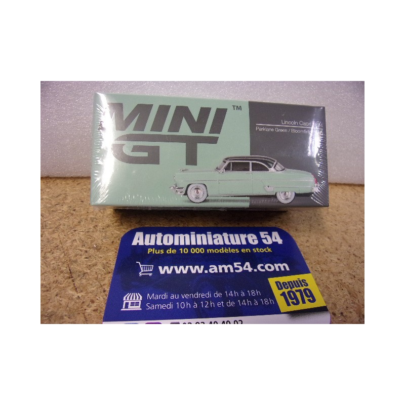 Lincoln Capri Premier Parklane green - Bloomfield Green 1954 MGT00623 True Scale Models Mini GT 1.64