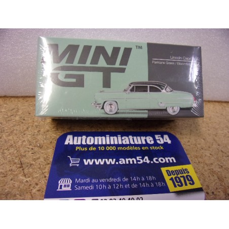 Lincoln Capri Premier Parklane green - Bloomfield Green 1954 MGT00623 True Scale Models Mini GT 1.64