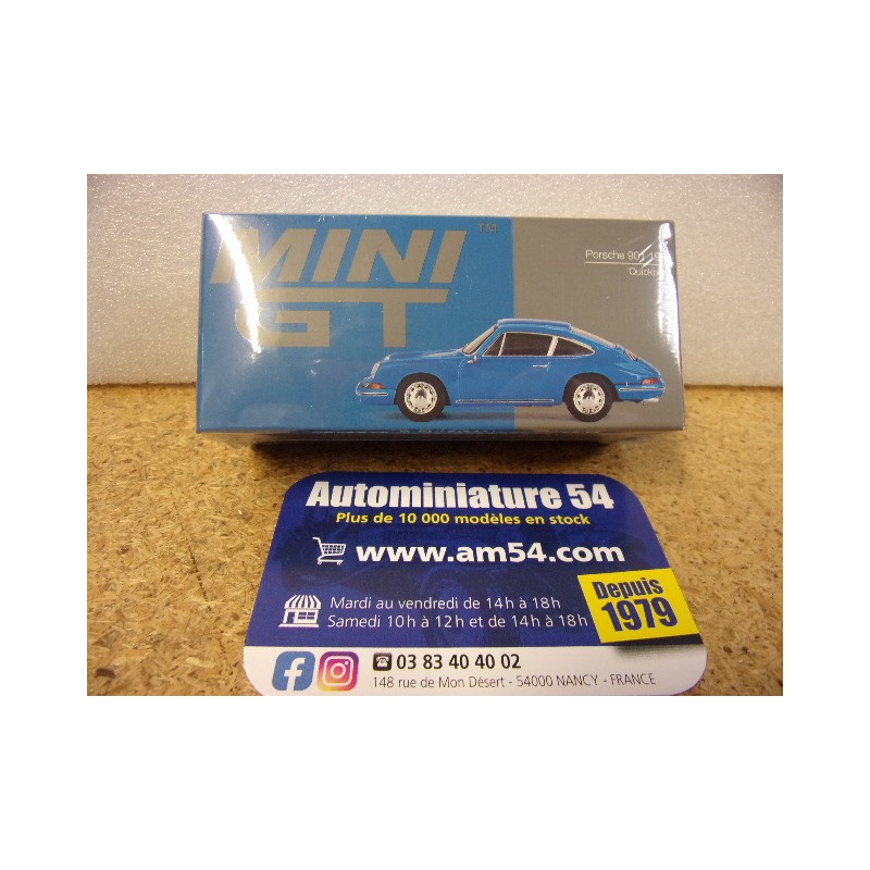 Porsche 911 - 901 Quickblau 1963 MGT00707 Mini GT