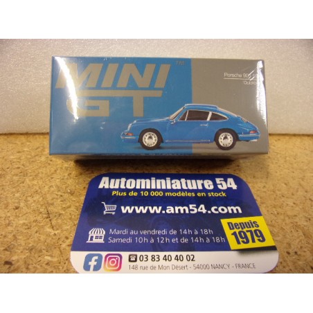 Porsche 911 - 901 Quickblau 1963 MGT00707 Mini GT