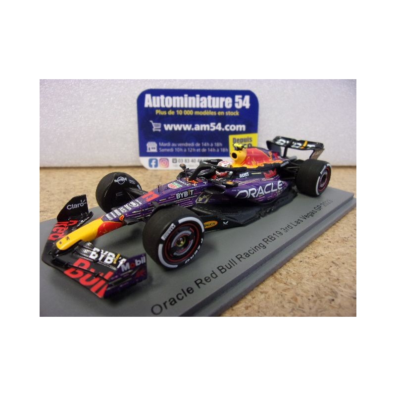 2023 Red Bull Honda RB19 n°11 Sergio Perez 3rd Las Vegas GP S8935 Spark Model