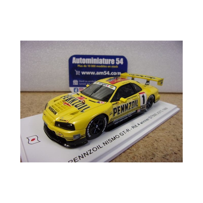 1999 Nissan Pennzoil Nismo Skyline R34 n°22 Comas - Motoyama Rd4 Winner JGTC SJ163 Spark Model