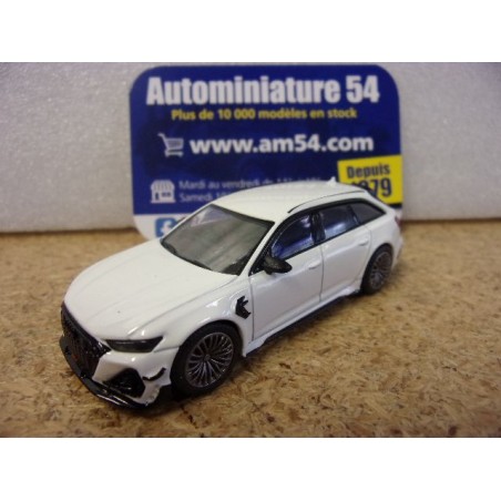 Audi RS6 R Avant ABT White MGT00701 True Scale Models Mini GT