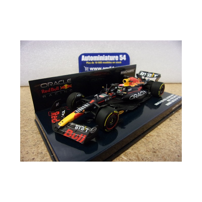 2023 Red Bull Honda RB19 n°1 Max Verstappen 1st winner British GP 417231101 Minichamps