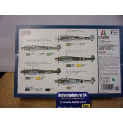 Messerschmitt BF 110C Zerstorer n°049 Italeri Maquette 1.72