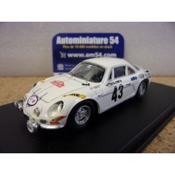 1972 Alpine A110 n°43 Dacremont - Tarnaud Monte Carlo ref RR.FR79 Trofeu